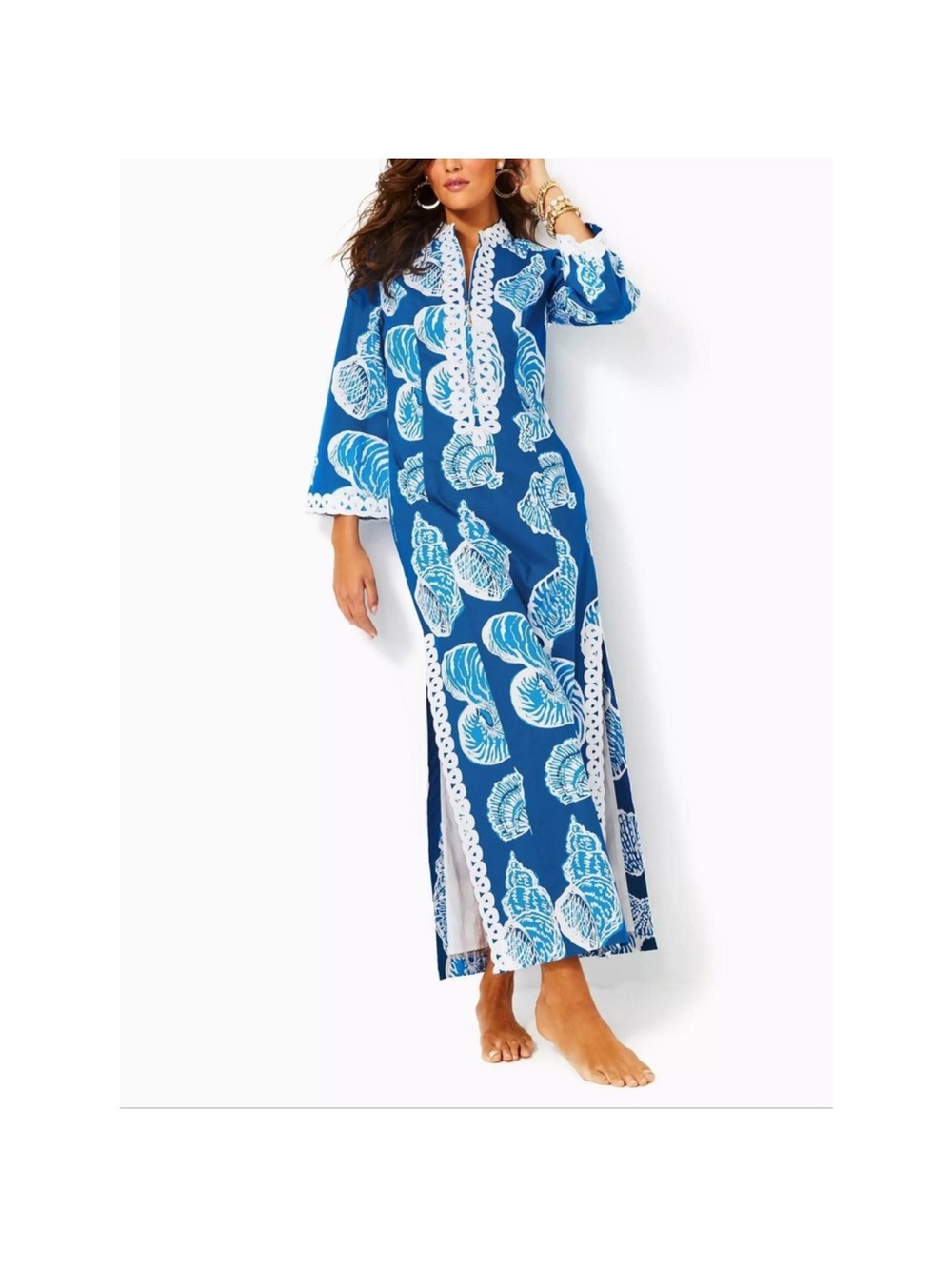 Lilly Pulitzer Shealyn Shell of a good Time Caftan